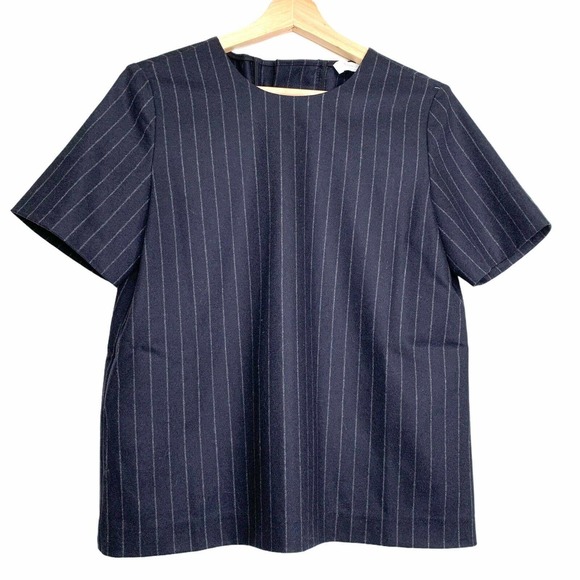 Everlane Premium Wool Flannel Back-Zip Size 4 - Picture 5 of 12